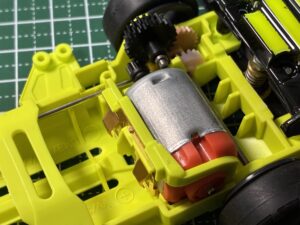 トルクチューン2モーター×4:1のギヤ比
