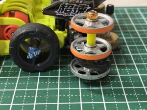 19mmローラー×3段