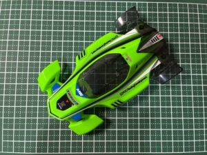 未来感のあるボディデザイン