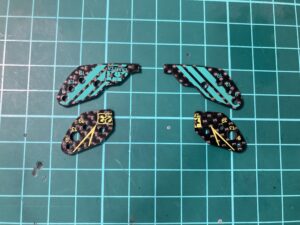 フルカウル用プレートを加工