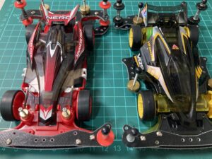 VZシャーシのアドバンスパックとの比較