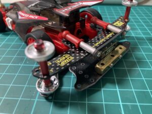 HG カーボンリヤバンパープレート