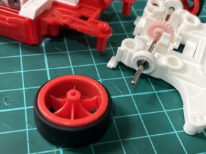 軸受けが付け替え可能