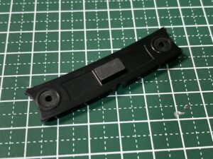 スライドダンパーの上蓋の加工