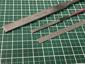 ヤスリの厚さは0.7mm