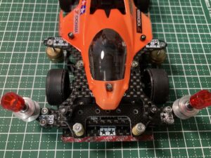 フロント提灯+リヤマスダンパー