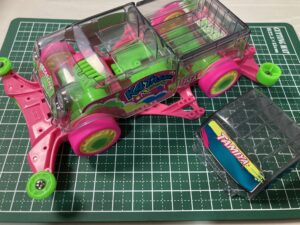 重心を下げたければキャビン部分を外す