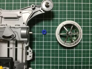 タイヤが外れたり、パーツを無くすリスクを減らす