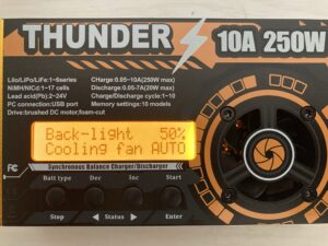 THUNDER 250W DCバランス充電器ディスチャージャー